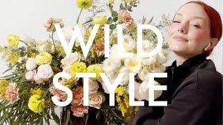 How to Make a WILD Flower Arrangement | FLORA LUX