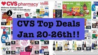 CVS Extreme Couponing Top Deals| Jan 20-26, 2019| Beginner Friendly!!!