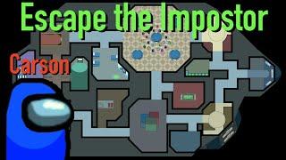 The AMONG US Marble Race - Escape the Impostor!