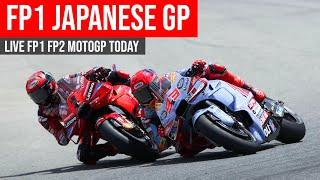 Live FP1 Japanese GP Today  | FP1 FP2 MotoGP Today #japanesegp