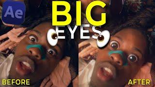 CRAZY BIG EYES EFFECT AFTER EFFECTS TUTORIAL