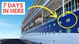 I Tried a Cheap Cabin on an OLD Cruise Ship