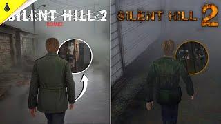 Silent Hill 2 Remake vs Silent Hill 2 - Details and Physics Comparison