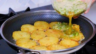 If you have 3 potatoes and 2 eggs! Potatoes with onions are tastier than meat!  2 ASMR Recipes!