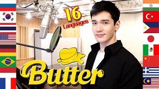 Butter (BTS) 1 Guy Singing in 16 Different Languages | Multi-Language Cover by Travys Kim