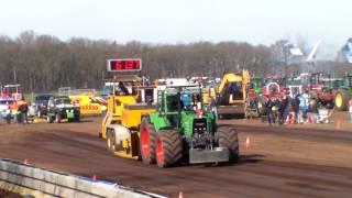 Niels Abbink, Fendt 611 Turbomatik LSA E, 9 ton Loosbroek, Trekkertrek Team Lazemalulle. Run 1