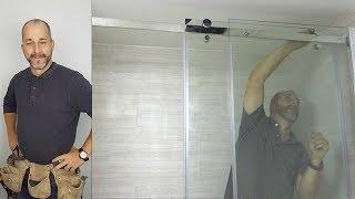 How To Install A Modern Glass Shower Door Kit