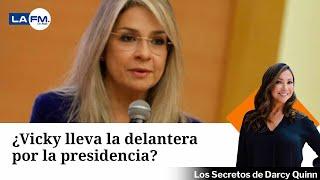 Vicky Dávila: encuestas internas le darían la delantera de la carrera por la presidencia