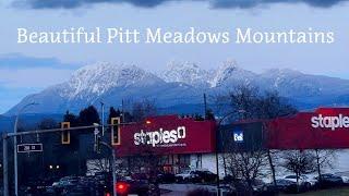 Beautiful Pitt Meadows Mountains