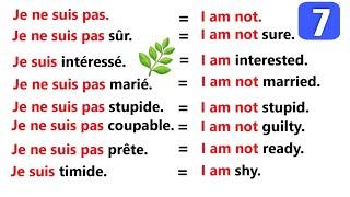 phrases simples pour apprendre l'anglais facilement | partie 7 |easy sentences to learn french 