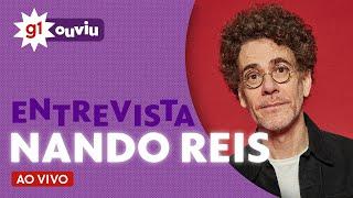 ASSISTA! Nando Reis ao vivo no g1 ouviu desta terça-feira