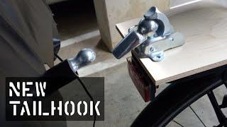 DIY Stuff: stronger tailhook for my bicycle caravan (tiny house on wheels)