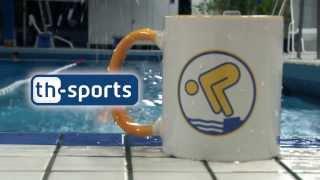 Schwimmabzeichen Tasse Jugendschwimmer Gold