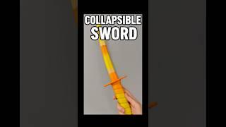 The Future of Swords: Collapsible 3D-Printed Blades