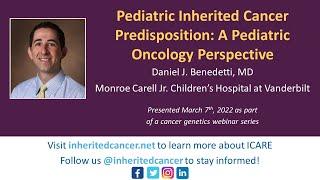 Pediatric Inherited Cancer Predisposition: A Pediatric Oncology Perspective