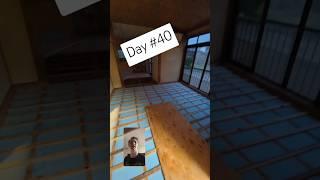 Day 40 of Japanese House Renovation: Insulated the Floor! #diyrenovation #japanesehouse #renovation