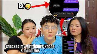 I CHECKED GRACY'S PHONE & FOUND THIS | HER TEXTS WITH HER EX ~ XOREM & GRACY