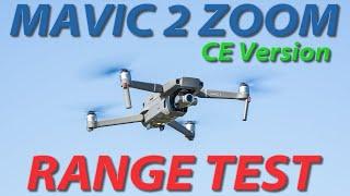 DJI MAVIC 2 ZOOM RANGE TEST - CE Version