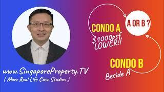 Singapore Property Case Study: Compare 2 condos side by side