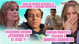 Adrián Marcelo pelusea a Andrea Legarreta /MICHISMECITO