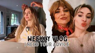 What I use to get clear skin + I need your advice! Weekly Vlog