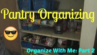 Organize With Me Dollar Tree Style! KonMari Pantry Part 2