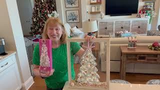 How to Add Lights Under Resin & Glass  Pink Flamingo Christmas Trees DIY