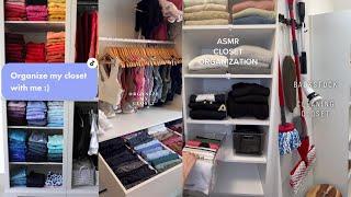 Closet organization ASMR || Cleaning motivation || tiktok compilation 