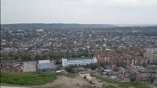 ПАНОРАМНЫЙ ВИД НА ПЯТИГОРСК С КИТАЙСКОЙ БЕСЕДКИ.
