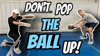 4 Key Ways To Keep The Ball LOW In Pickleball!