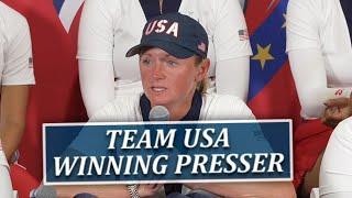 Victorious Team USA Reflects On 2024 Solheim Cup