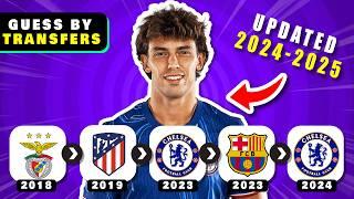 GUESS THE PLAYER BY THEIR TRANSFERS | QUIZ FOOTBALL TRIVIA 2024 - 2025 | KAF QUIZ