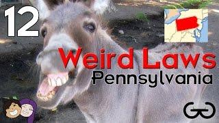 Hard Crimes - 12 Weird Laws From PA - Weird Laws Ep 2