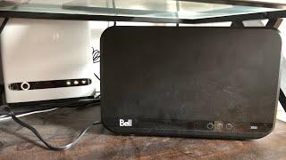 New Bell Hub4000 speed test on firestick 4k and iPhone X