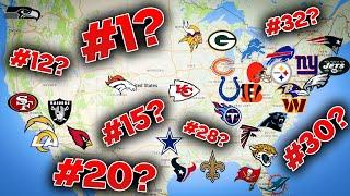 Ranking Every NFL City Based On How Big Of A “FOOTBALL CITY” They Really Are