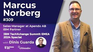 Marcus Norberg - Sales Manager at Apendo AB - IBM Partner - IBM TechXchange Summit EMEA 2024 Special