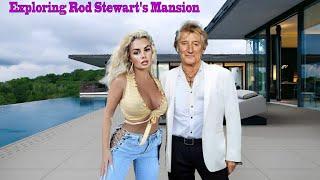 Exploring Rod Stewart's Mansion, Wife, 8 Children Net Worth, Fortune, Car Collection...(Exclusive