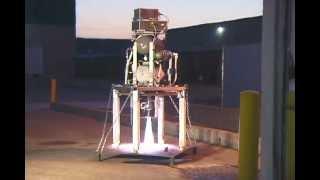 Rocket engine gimbaling and firing on VTVL vehicle 2005/07/30