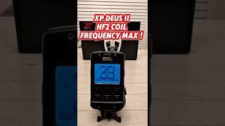 XP Deus II HF2 Coil - Frequency Max  By Program