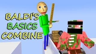 MOBS : ALL BALDI'S BASICS CHALLENGE - Minecraft Animation