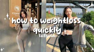 how to lose weight quickly  | TaoThreads