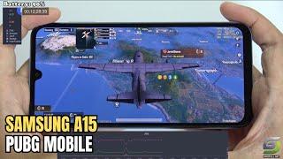 Samsung Galaxy A15 test game PUBG Mobile