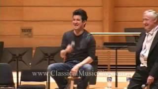Nicolas Kendall, Practicing the Violin