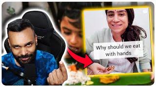 Why do we eat food with our hands?