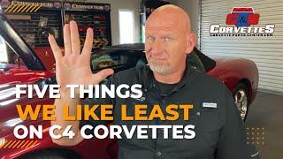 5 Things we like least on C4 Corvettes