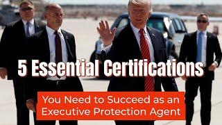 Five Bodyguard Certifications You Need to Get Jobs #bodyguard #jobs