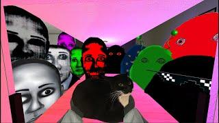 Saving Maxwell Cat From Angry Munci Family And Selene Delgado Family Nextbot Gmod