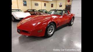 1980 Real Red L82 Corvette T Top