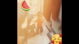 #laal hy funny tarbuz(watermelon) song with cutest babies||#aden usman#