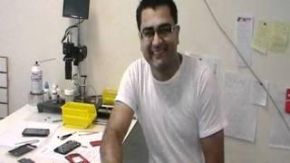 Aziz Jaafar one of our students at the Cell Phone repair School Tampa Florida